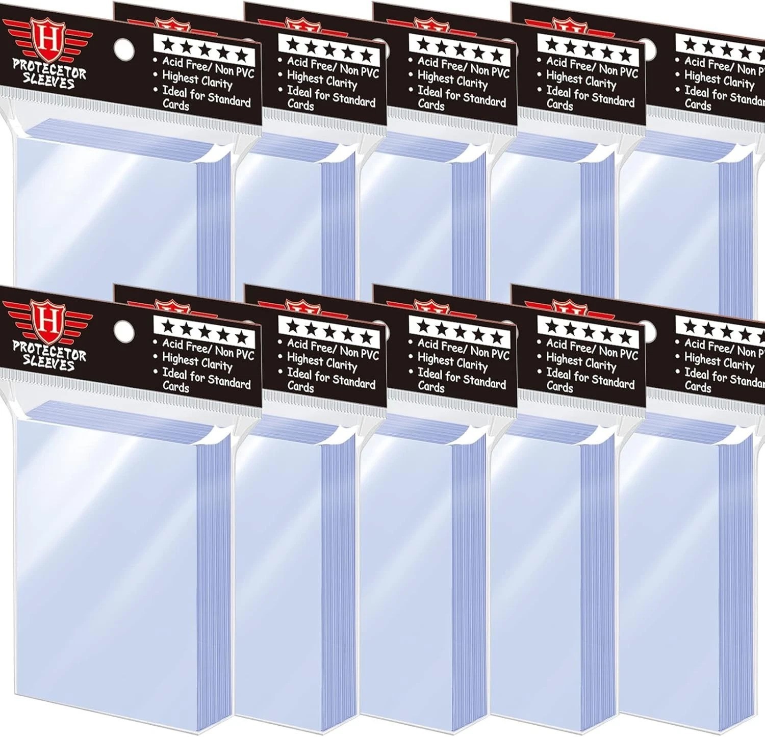 1000 Pcs High-Quality Toploaders for Card Collectors – Perfect Storage Solution