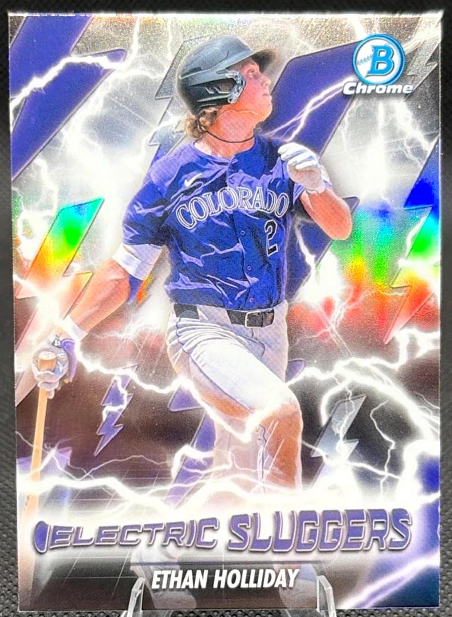 ⚾2026 Bowman Chrome ETHAN HOLIDAY SILVER Refractor Top Prospect RC⚾