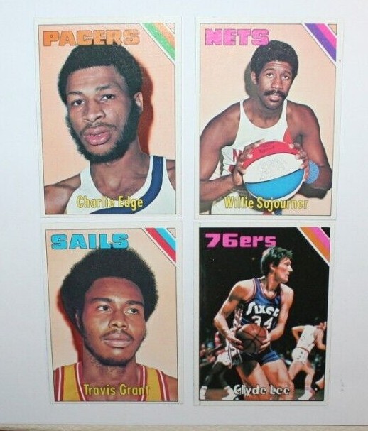 1975-76 Topps Basketball NBA ABA Set Builder Singles NM-NM/MT – 112 Variations