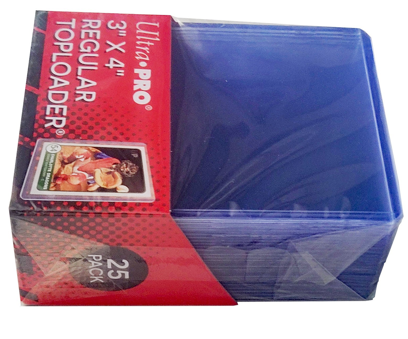 200 Ultra Pro 3×4 Regular Toploaders New Rigid Clear Standard Size Card Sleeves