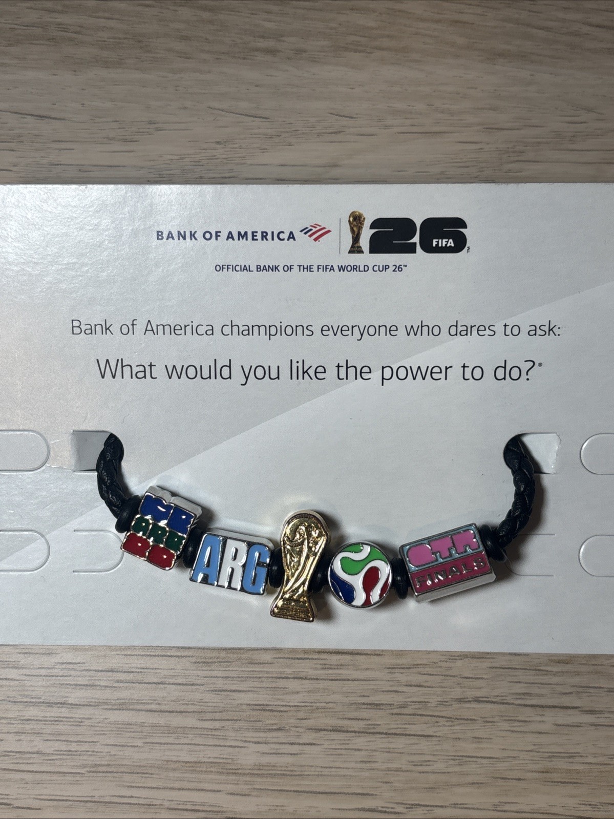 RARE QUARTER FINAL ARGENTINA FIFA 2026 World Cup official ARG Bracelet SMALL