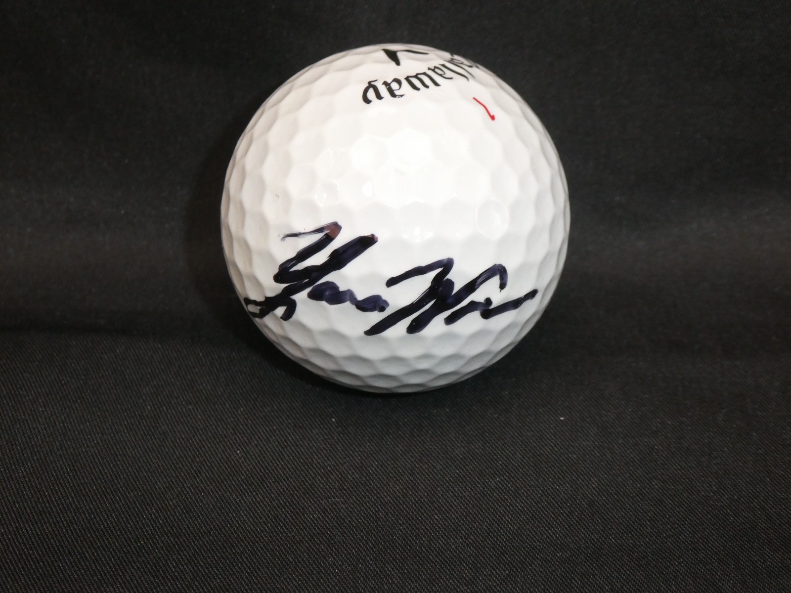 Yana Wilson Hand Signed Callaway Golf Ball Signature Autograph LPGA