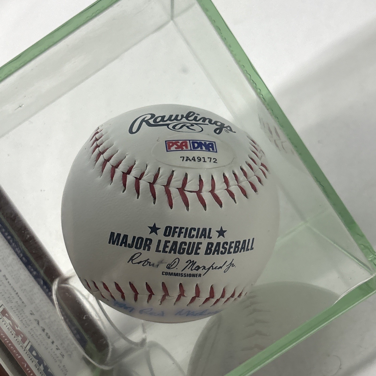 Johnny Bench Signed Baseball “Big Red Machine” Inscription PSA/DNA COA 7A49172