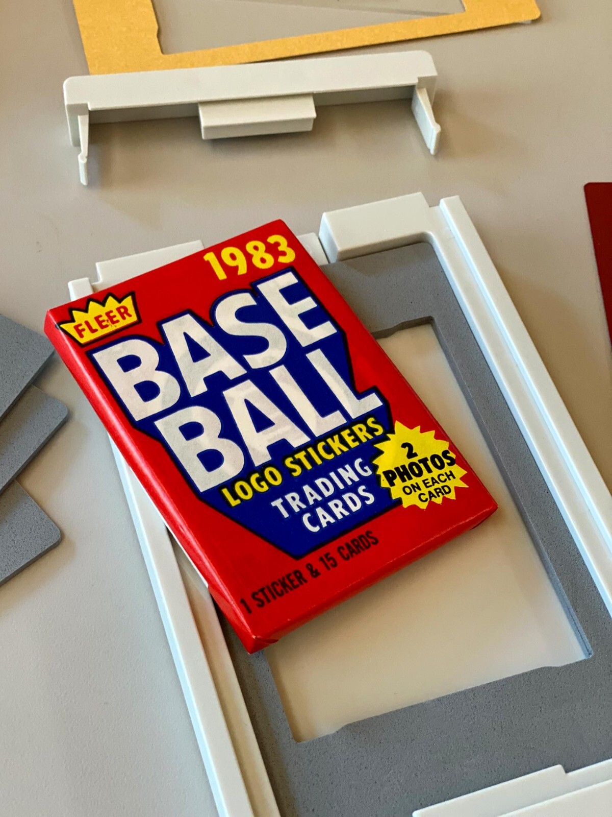 Clear Alpha Holders for Vintage Wax Packs –  Polycarbonate Protection & Display