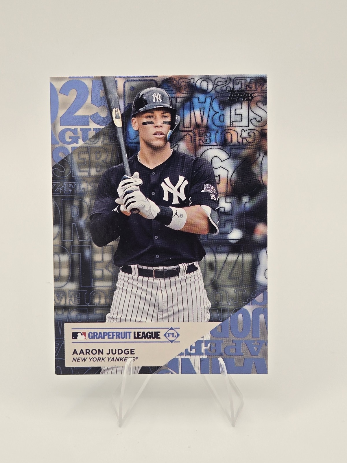 2025 Topps #TG-2 Aaron Judge Training Grounds