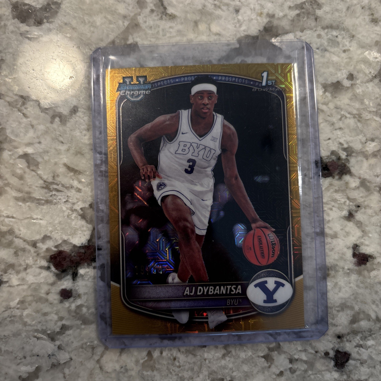 AJ Dybantsa Bowman Chrome Gold Mojo /50 🔥🔥