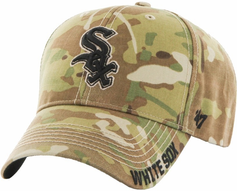 Chicago White Sox Hat Buckle Back Camouflage MVP 11644