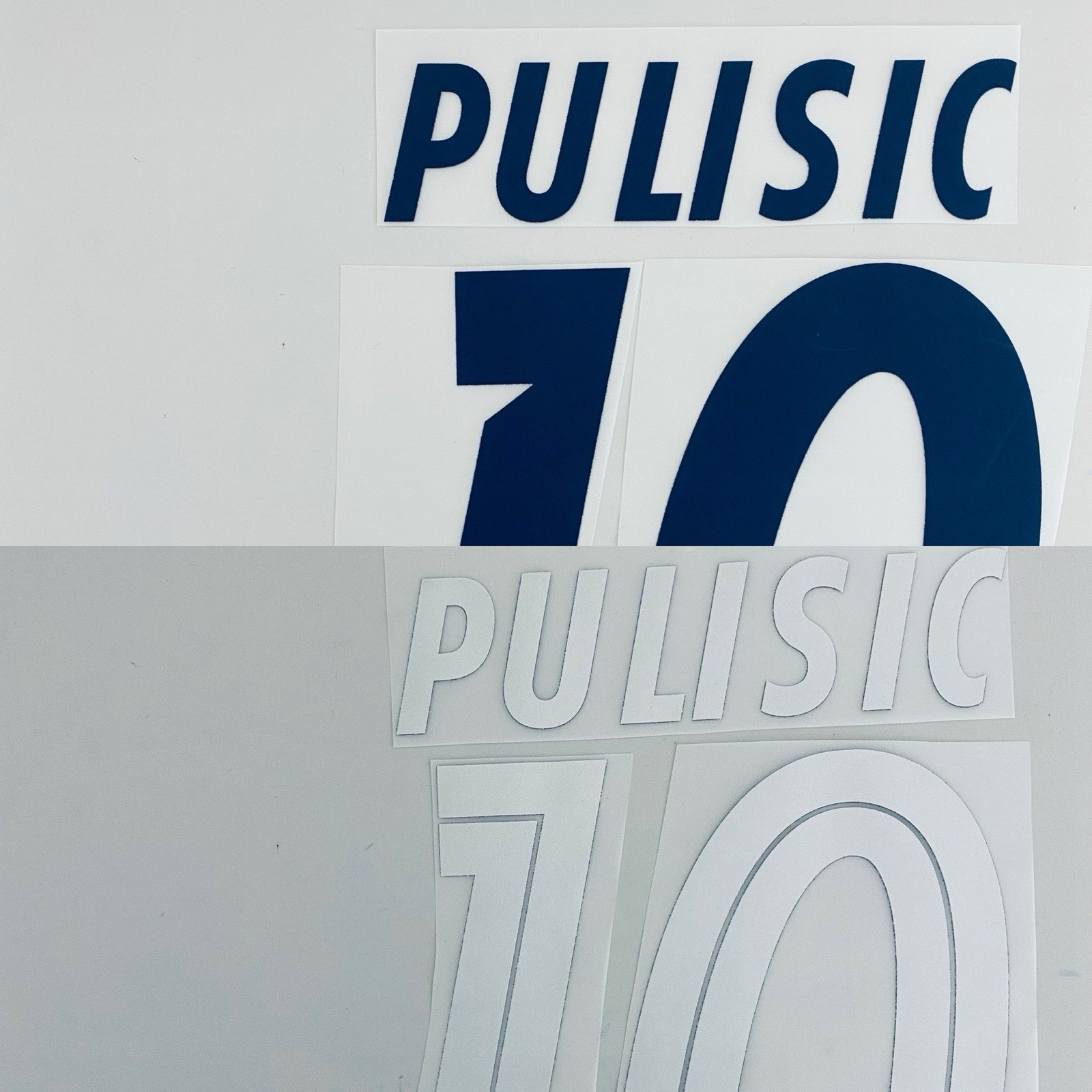 2025 USA World Cup USMNT #10 PULISIC Home & Away Name & Number Set