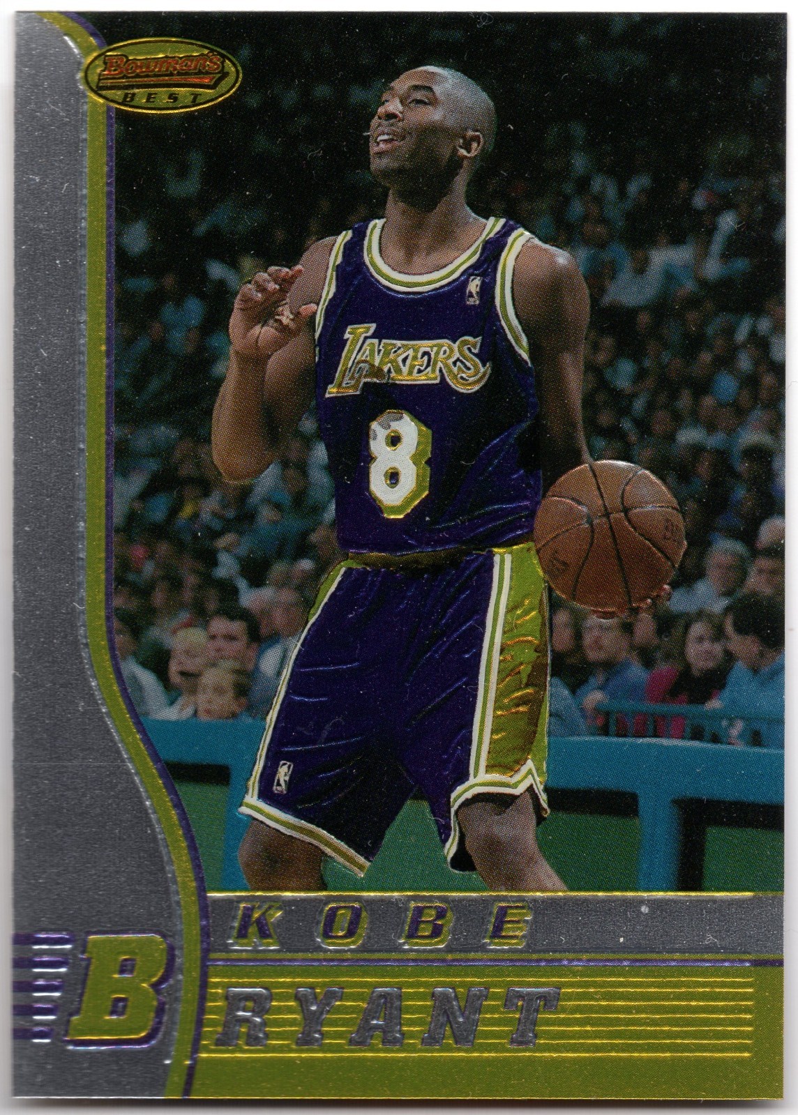 TL1060 1996-97 Bowman’s Best #R23 Kobe Bryant RC Los Angeles Lakers