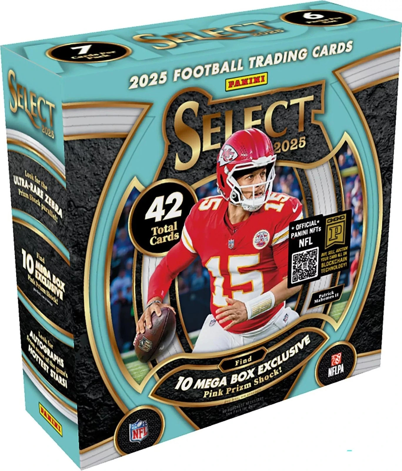 2025 Panini Select Football Factory Sealed Mega Box
