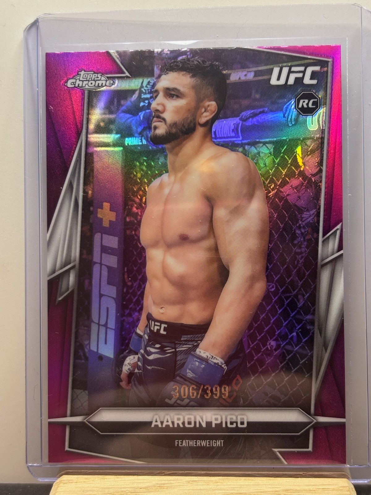 2026 Topps Chrome UFC Aaron Pico #88 RC PINK /399