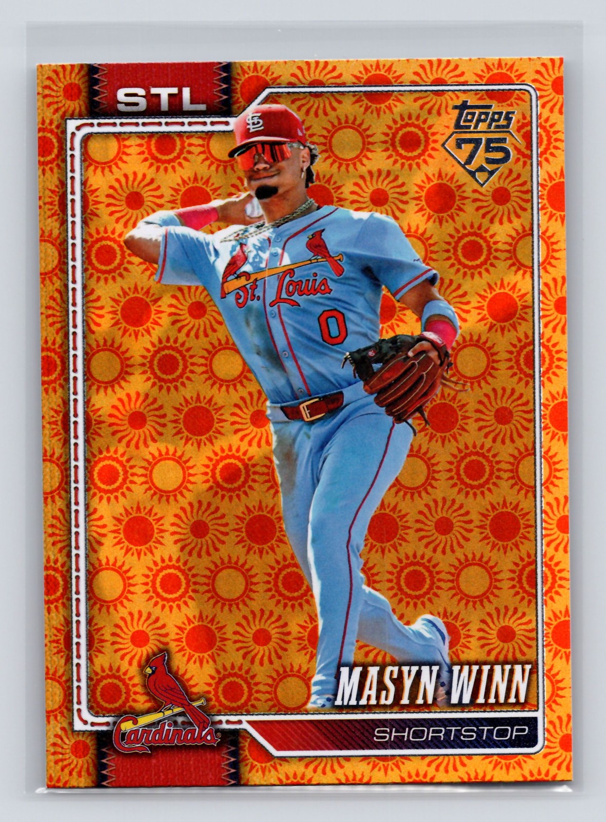 2026 Topps Series 2 MASYN WINN #526 Holiday Foil