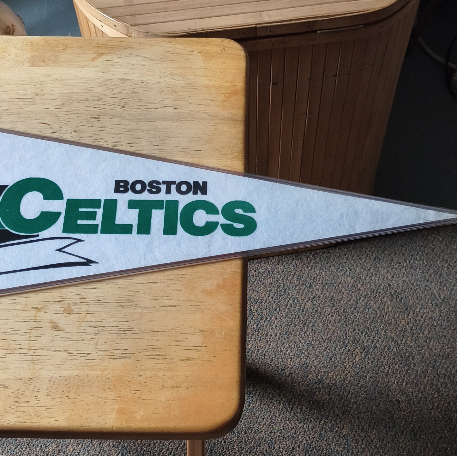 NBA Properties, Inc. Boston Celtics NBA Finals Pennant 1985-1986 World Champions