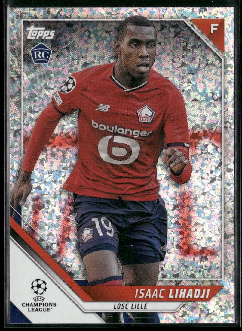 Isaac Lihadji 2021-22 Topps UEFA Champions League #185 Rookie LOSC Lille