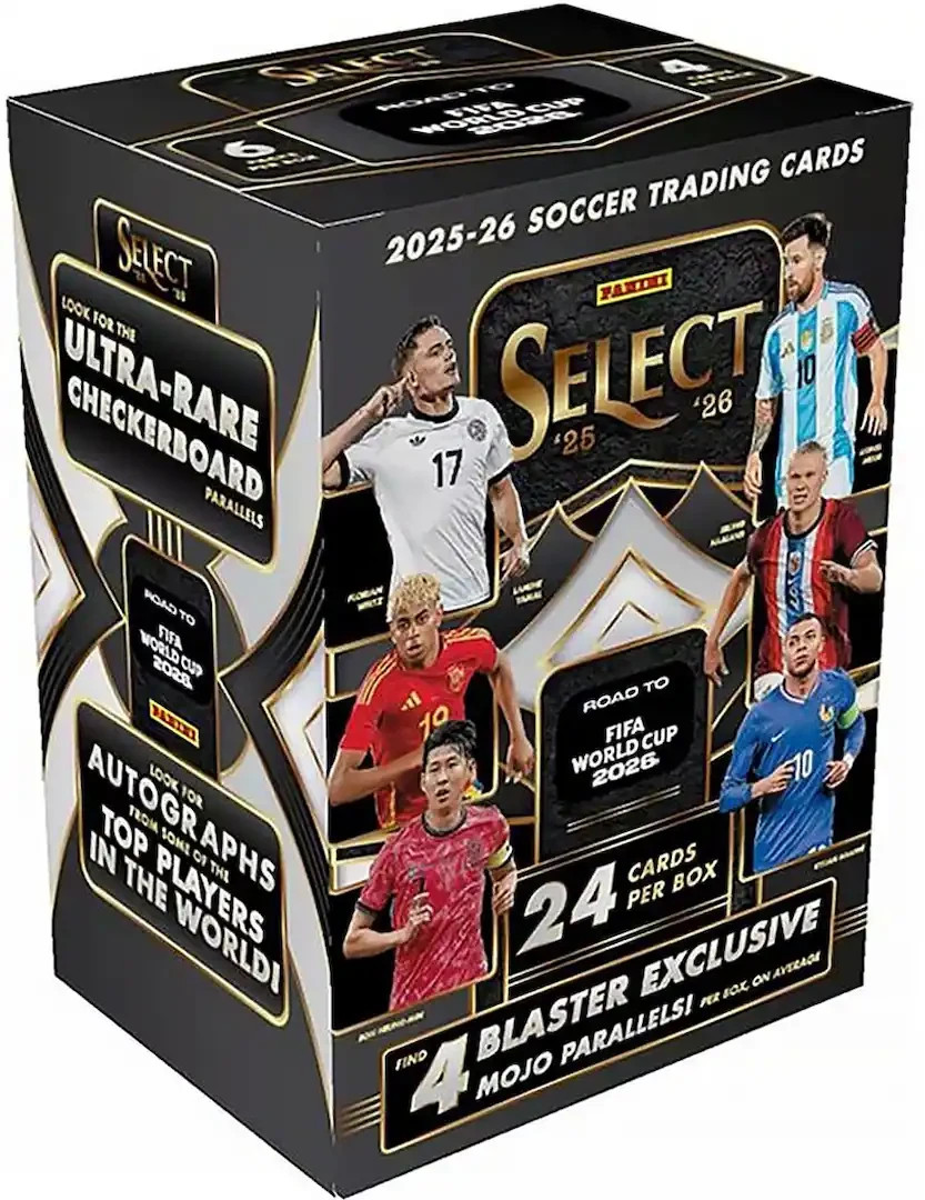 2026 Panini Select Road to FIFA World Cup Blaster Box PreSale QTY
