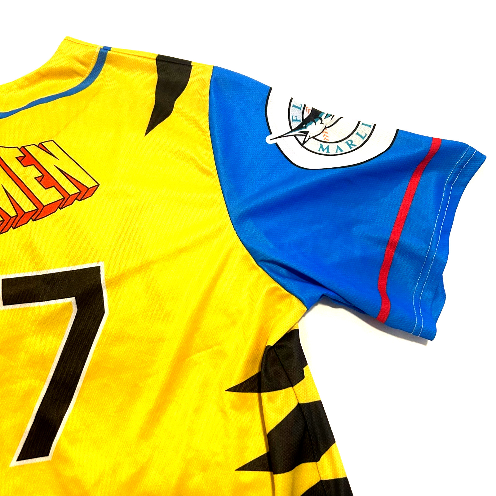 Florida Marlins X-Men Wolverine Marvel Baseball Jersey Mens XL