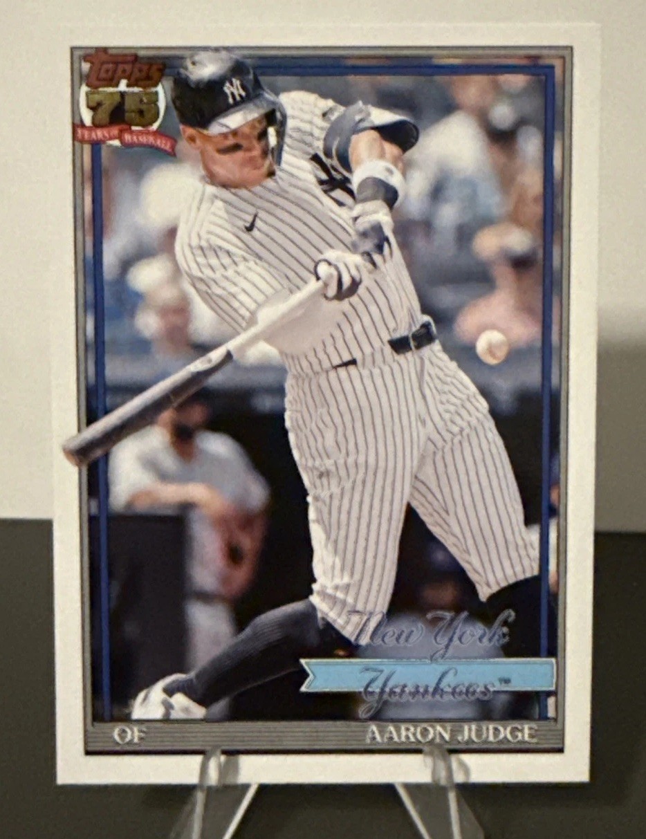 2026 Topps Series 1 – 1991 Topps Aaron Judge #T91-34