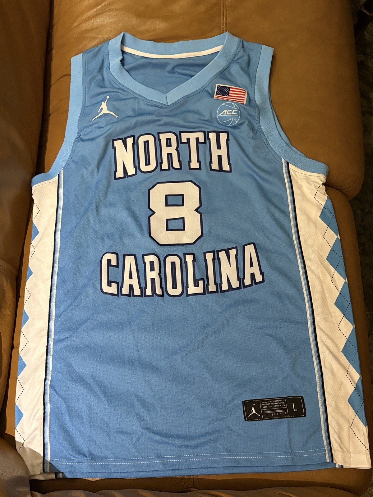Caleb Wilson Signed Autographed North Carolina Tar Heels Jersey GTP