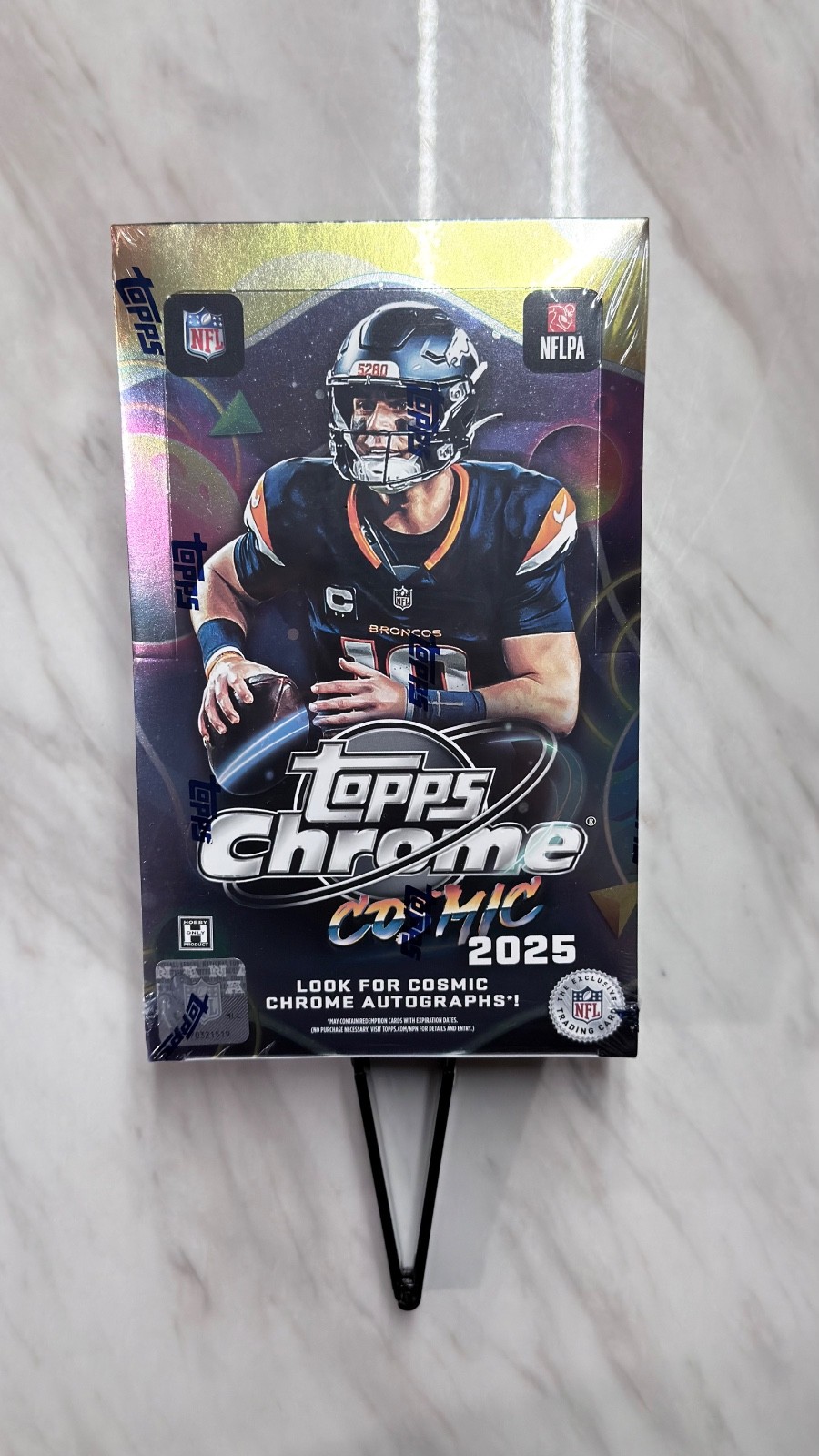 2025 Topps Chrome Cosmic Football Hobby Box Single Packs ***IN HAND***
