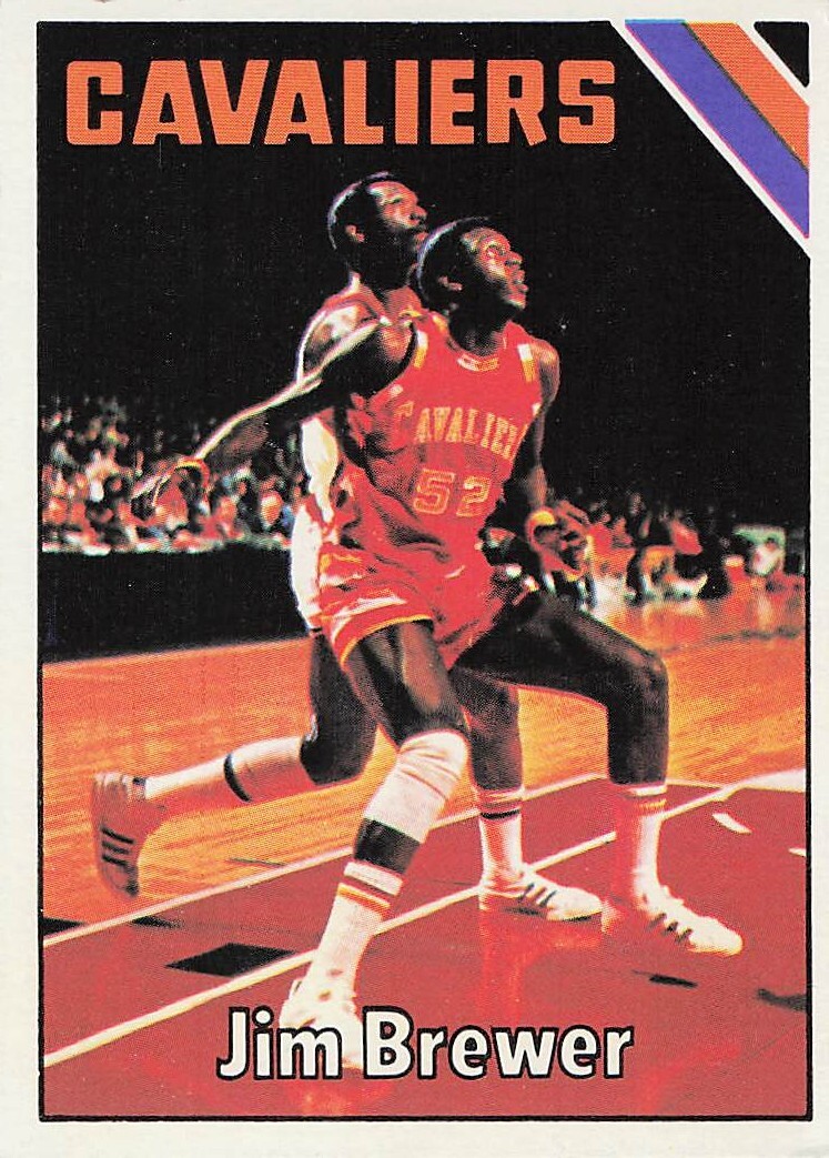 1975-76 TOPPS BASKETBALL #46 JIM BREWER