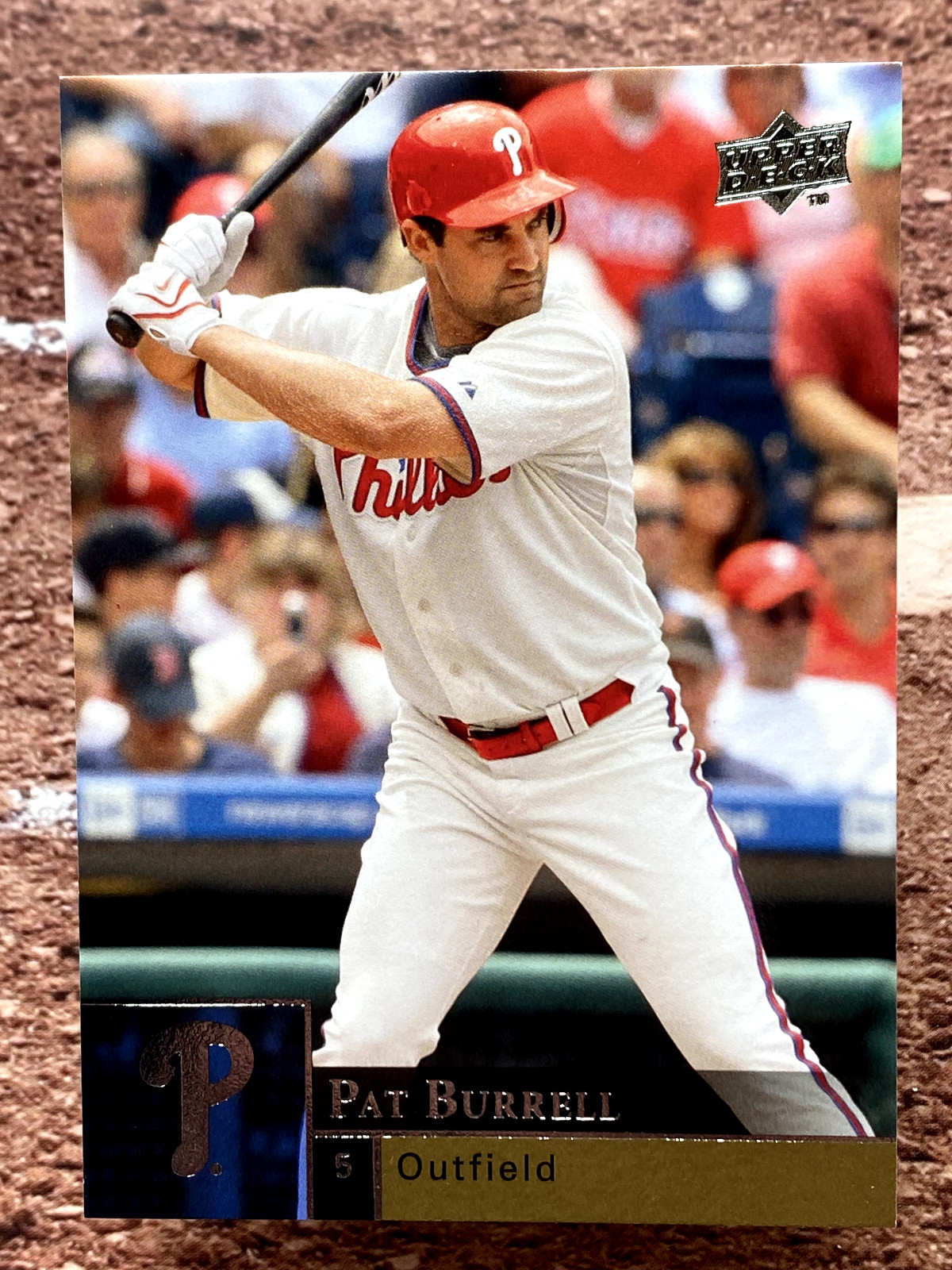 2009 Upper Deck Pat Burrell #294 Philadelphia Phillies
