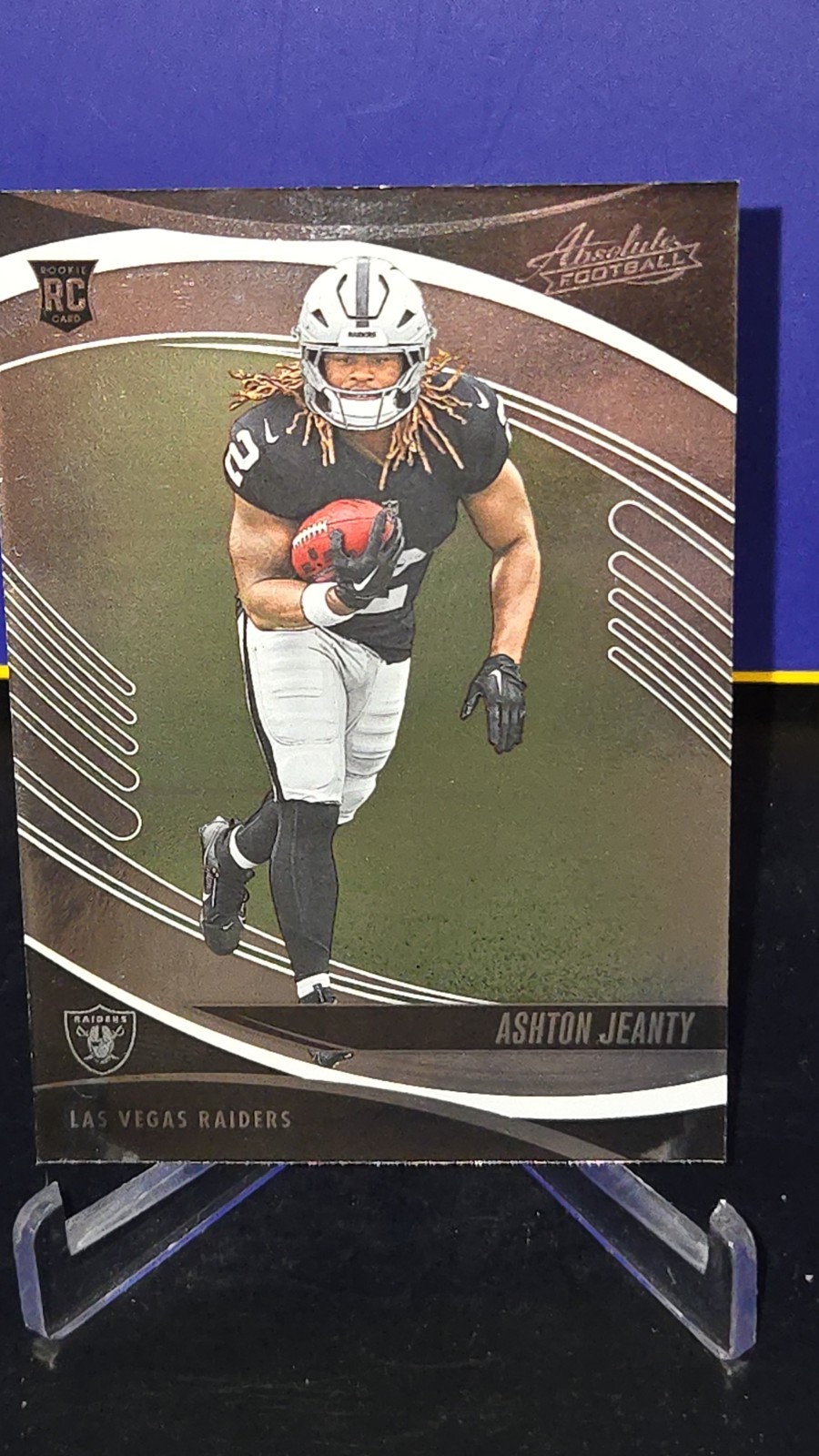 2025 Panini Absolute – Rookies Holo Foil Ashton Jeanty #106 (RC) Raiders