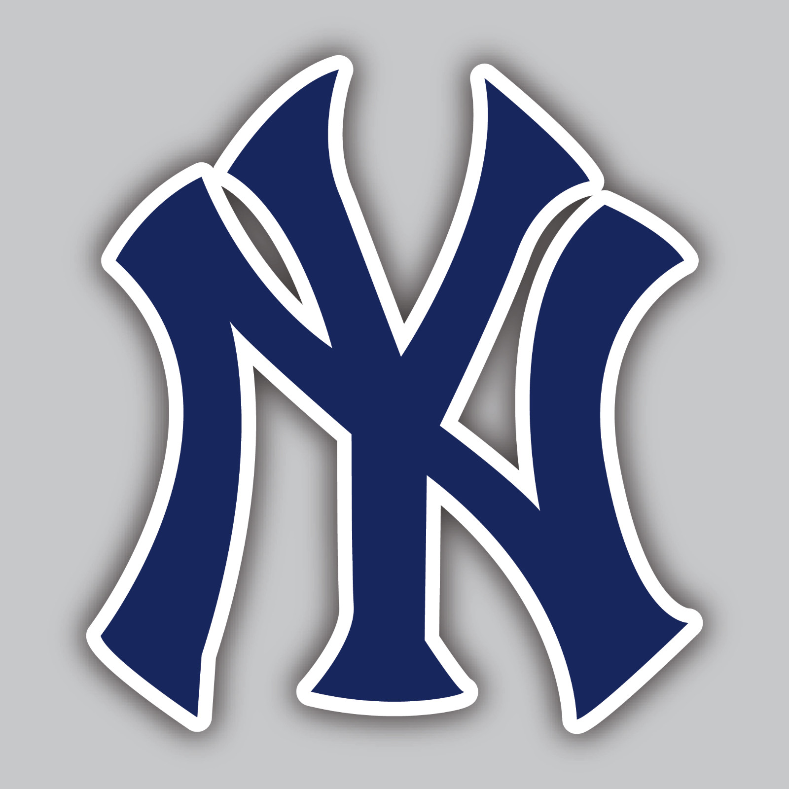 New York Yankees Vinyl Sticker/Decal – MLB Baseball – NY – AL East – NYC