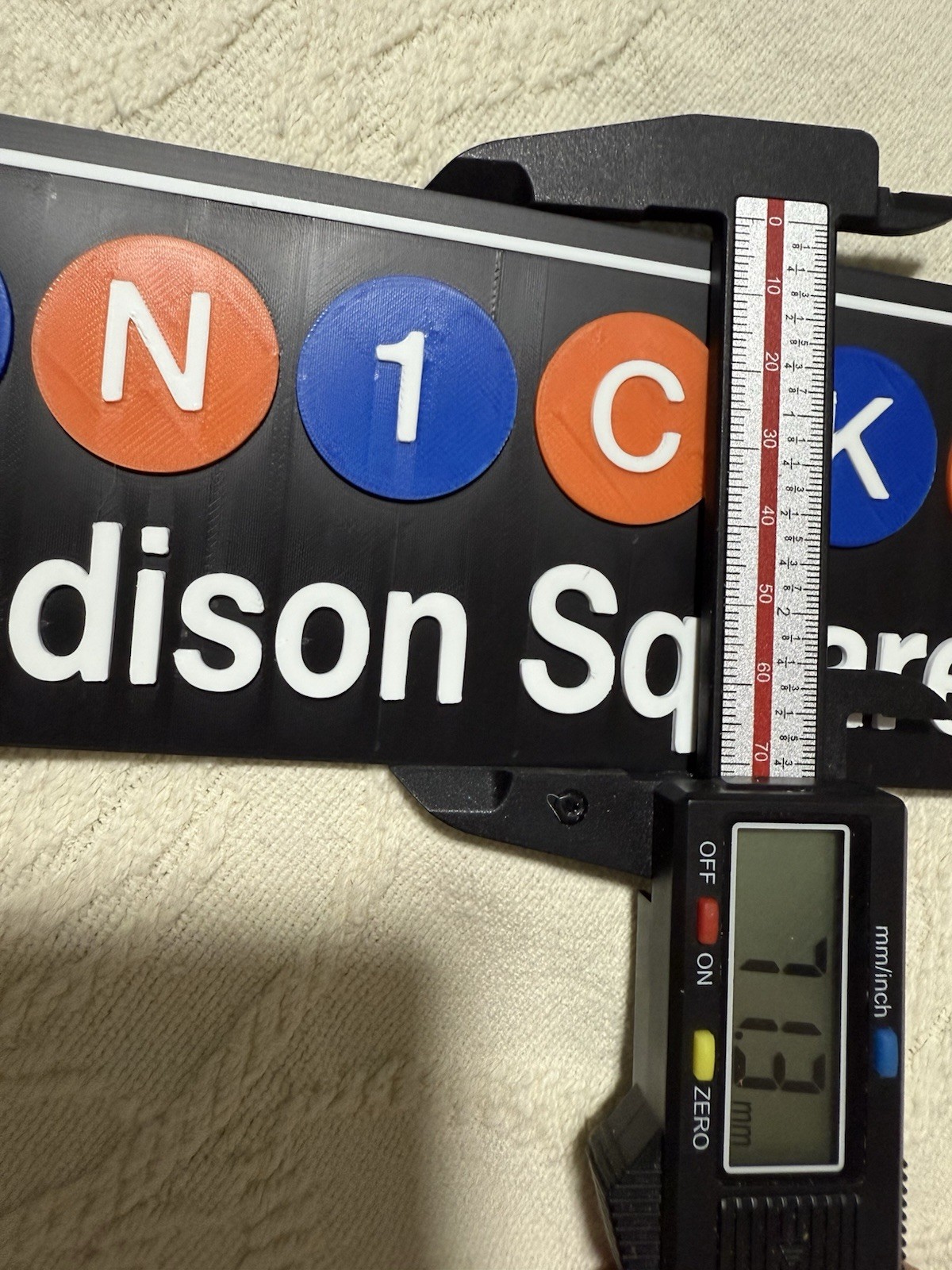 Madison Square Garden Station Sign New York Knicks Basketball Fan Gift