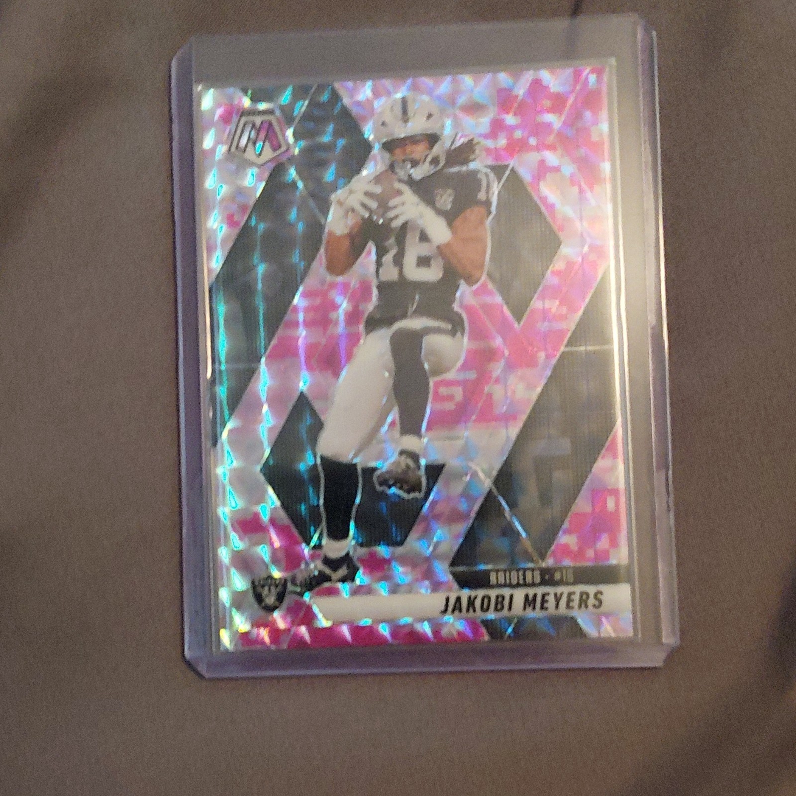 Panini 2025 Mosaic Prizm Jakobi Meyers Las Vegas Raiders #62
