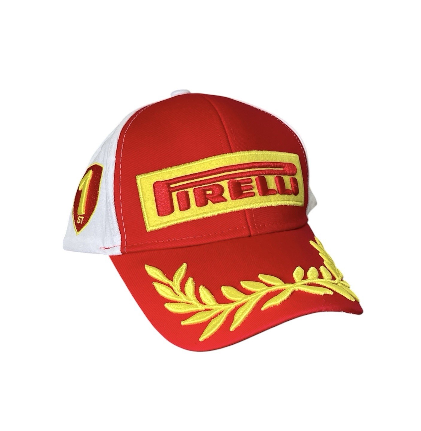 Pirelli Podium 1st Place Red & White Hat Monaco F1 SnapBack Adjustable NEW