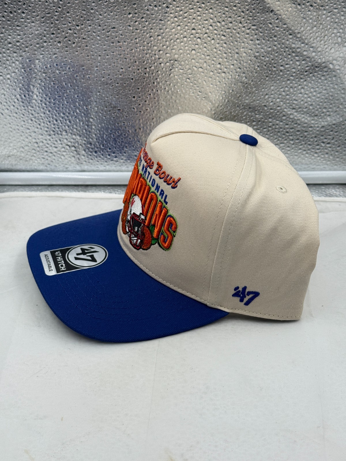 Nebraska Cornhuskers NCAA ’47 Orange Bowl Natural TT Hitch Snapback Hat