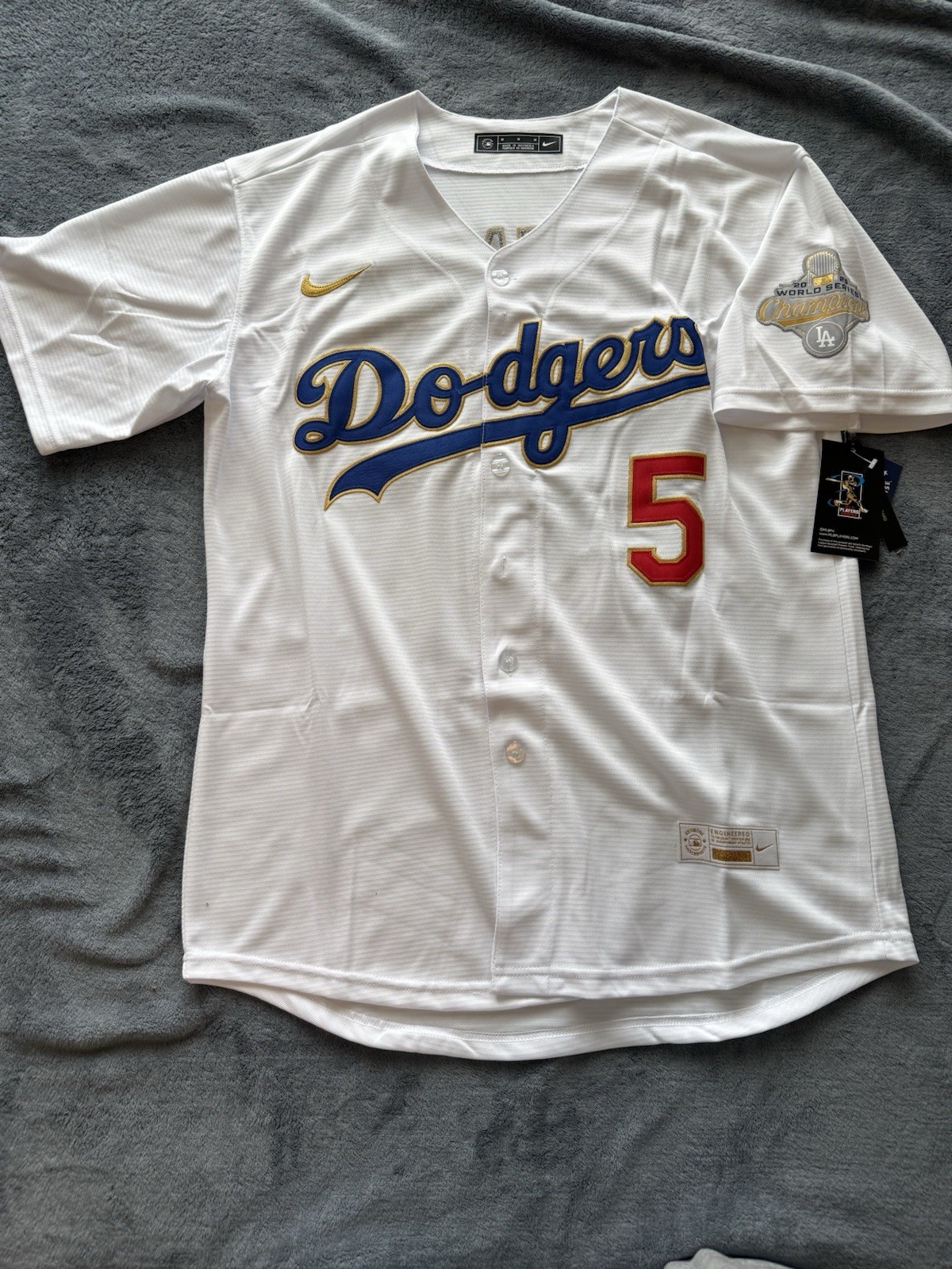 NEW Freddie Freeman Dodgers 2025 World Series Jersey! SHIPS SAME DAY!