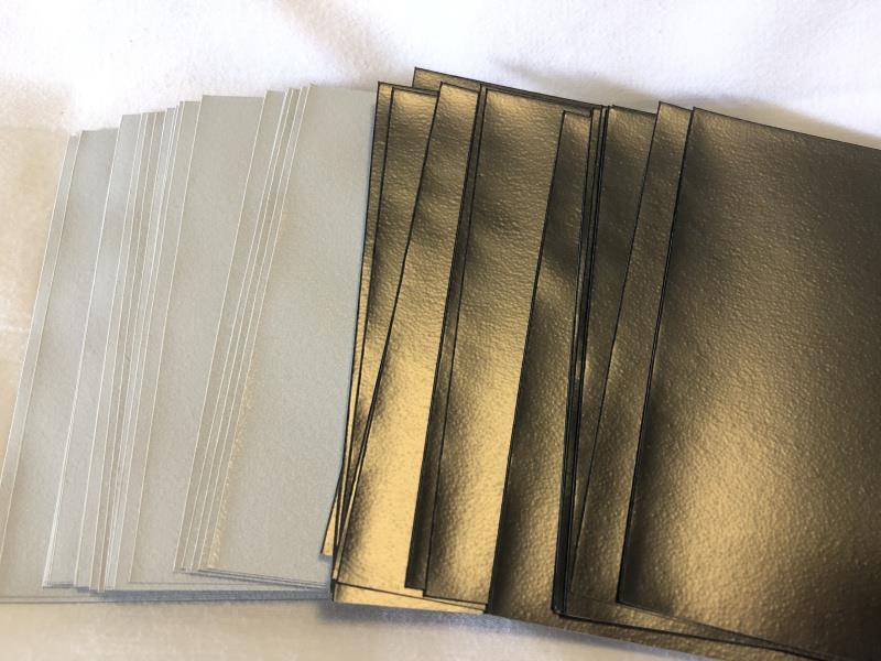 Lenayuyu 100pcs Whiteblack Protector Standard MTG Card Sleeves 66x91mm Matte