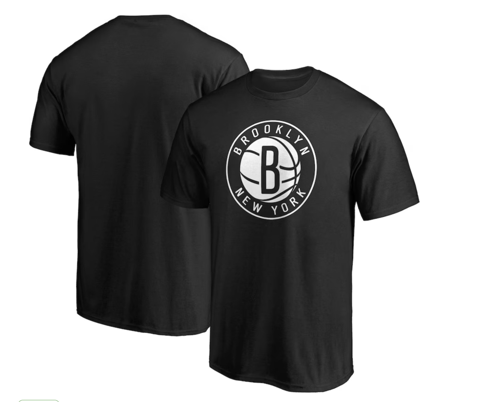 FANATICS AUTHENTIC BROOKLYN NETS LOGO TSHIRT BASKETBALL T-SHIRT SZ: XL