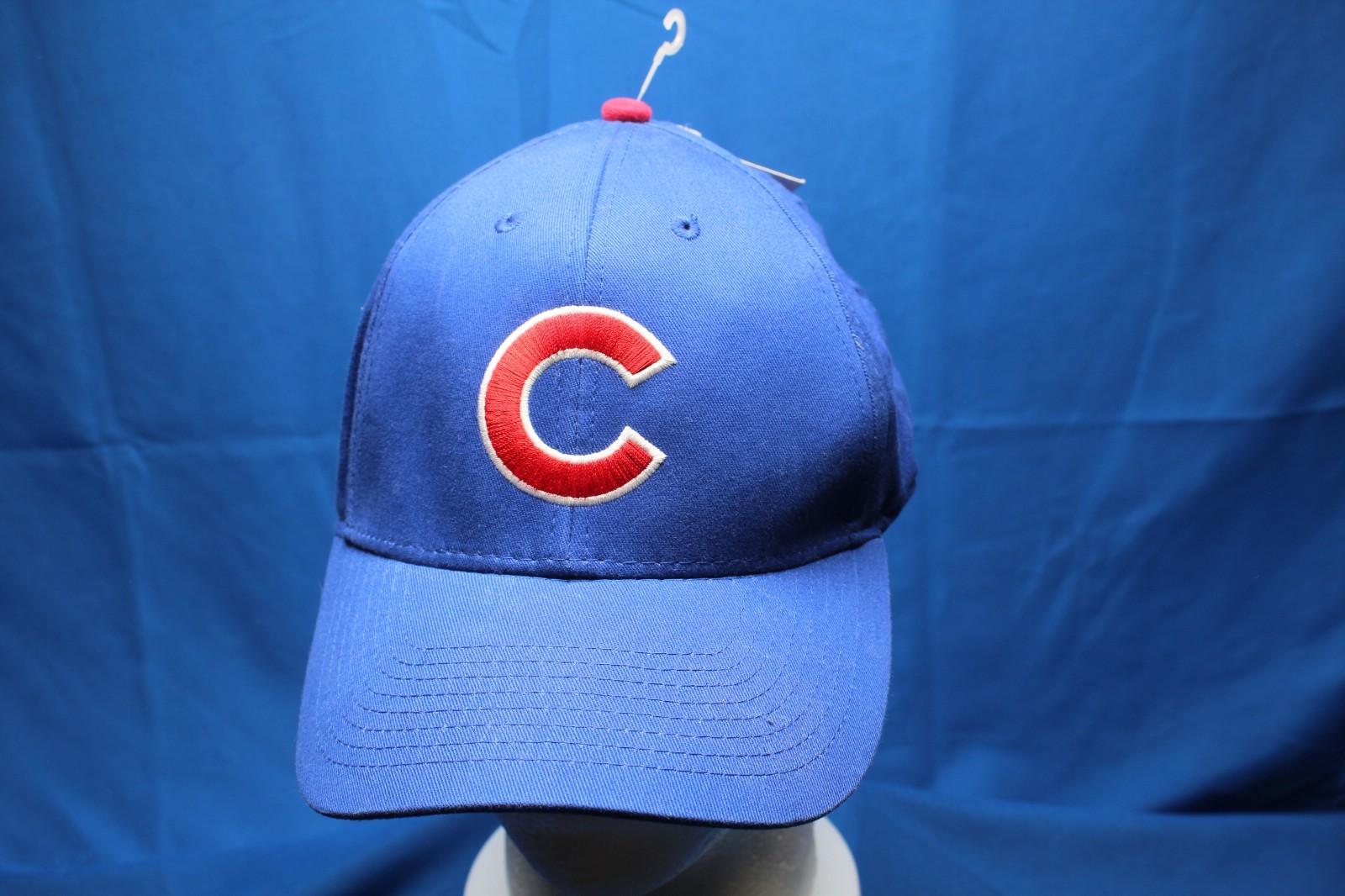 Chicago Cubs Hat Cap Adjustable Strapback Blue Solid Fan Favorite Cap MLB NEW