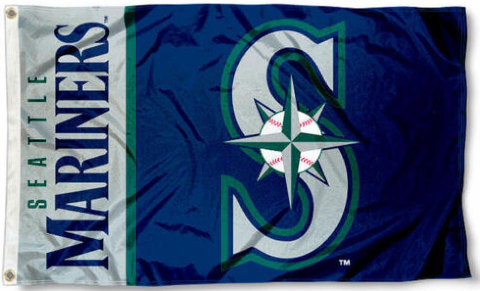 Seattle Mariners 3×5 Flag New Banner USA Man Cave Flags Tailgating Banners Sign