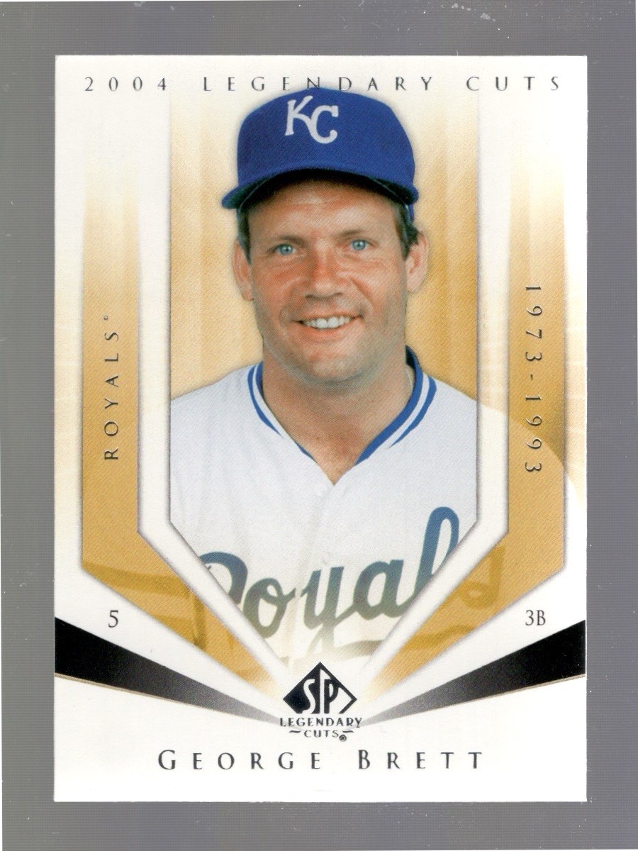 2004 Upper Deck SP Legendary Cuts George Brett #43