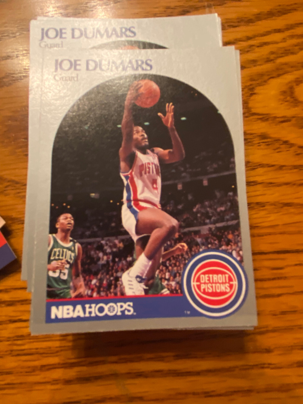 Joe Dumars 1990-91 NBA Hoops #103 Detroit Pistons