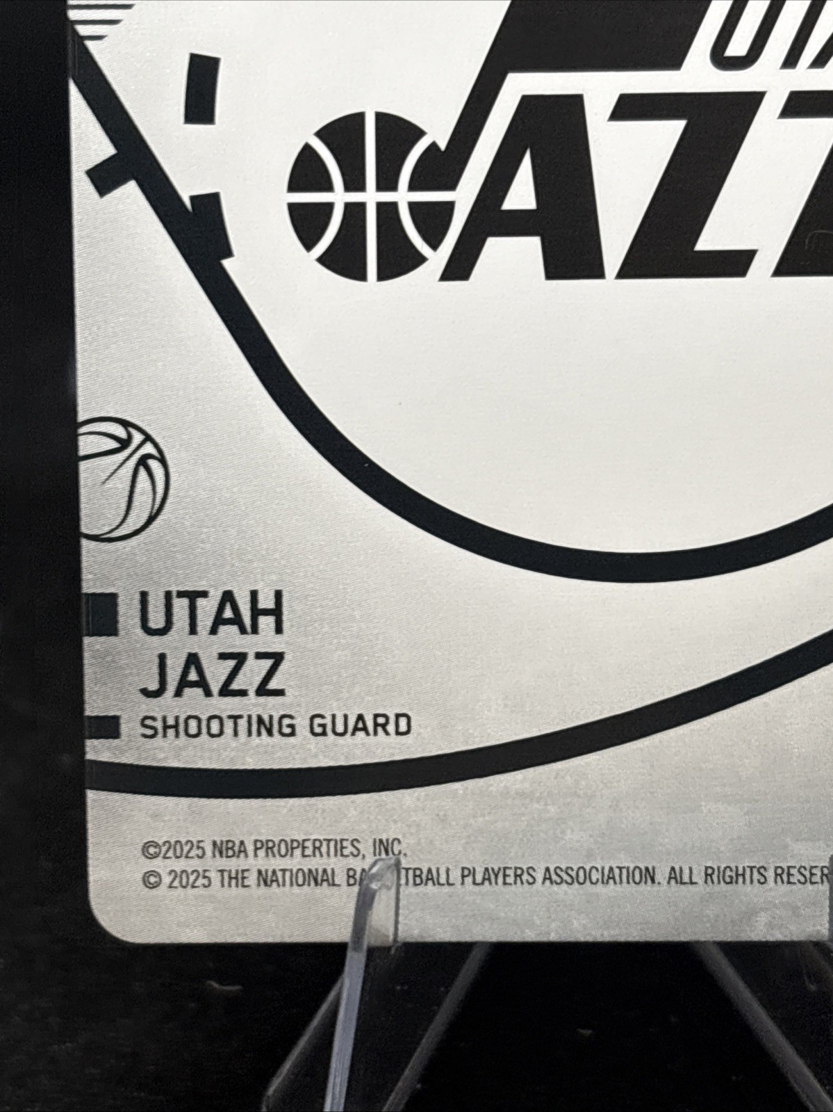 2025-26 Topps Match Attax – Ace Bailey – White Foil – Rookie Card RC #125 Jazz