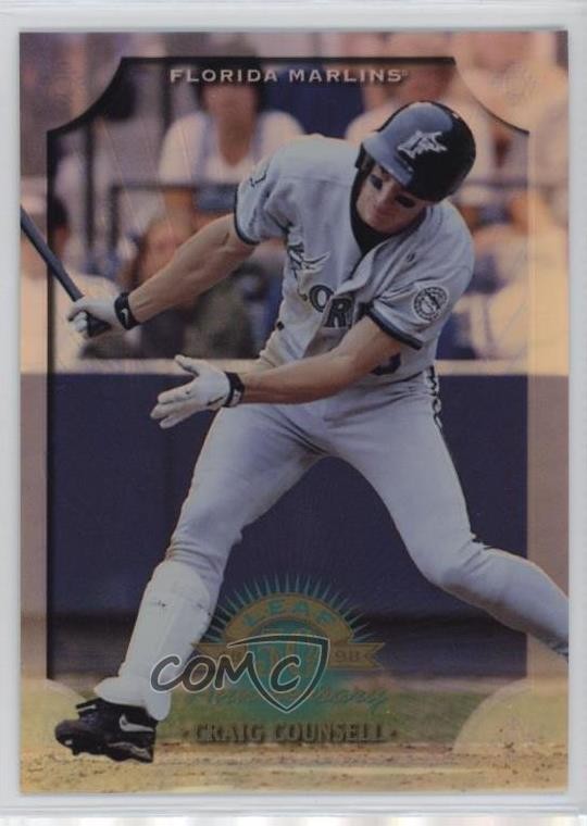 1998 Donruss Collections Leaf Prized Collections Craig Counsell #PC206 fm0