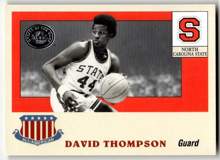 2001 Fleer All American David Thompson #4 North Carolina State