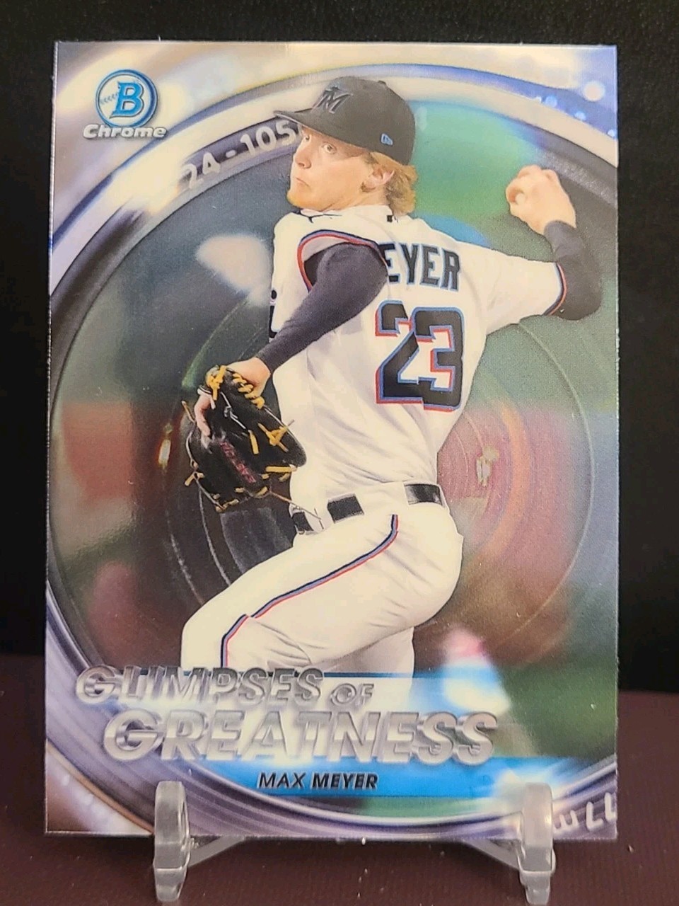 2020 Bowman Draft Max Meyer Glimpses Of Greatness #GOG-MM