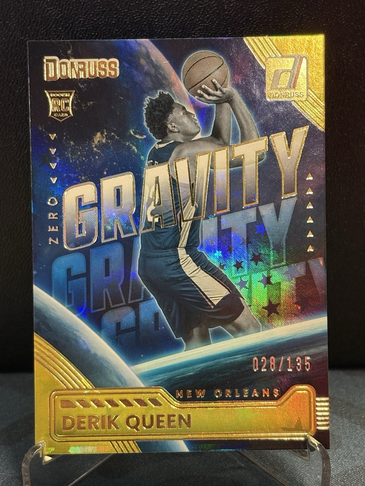 2026 Panini Donruss Basketball Derik Queen Zero Gravity Insert Stars /135 (RC)