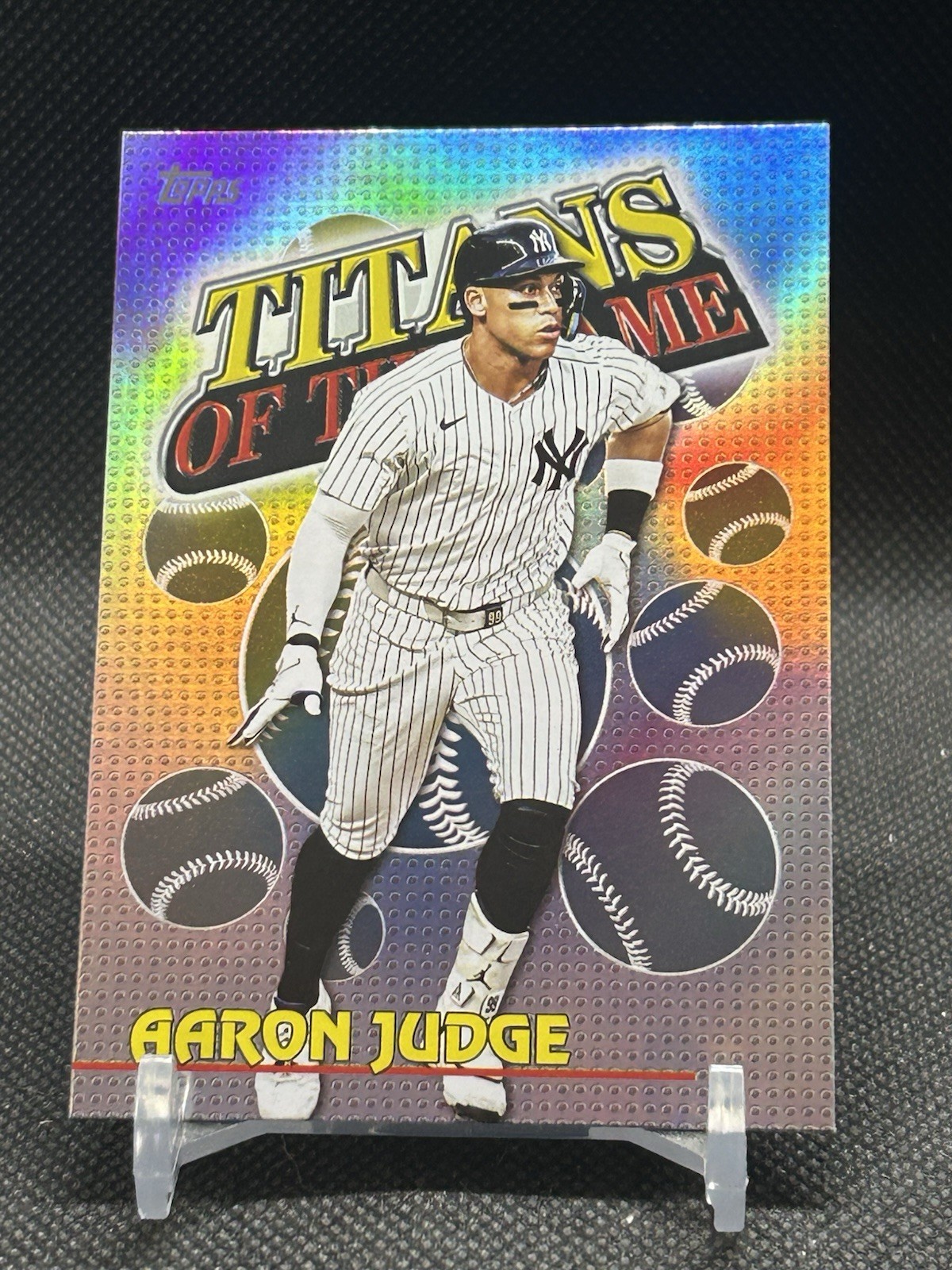 Aaron Judge 2026 Topps Series I Titans Of The Game TOG-3 NM Yankees