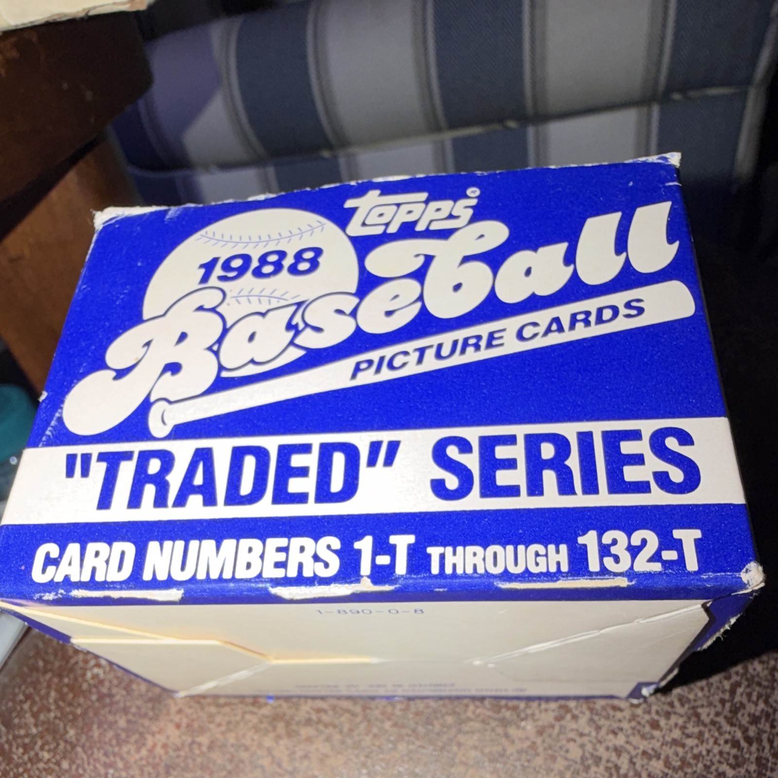 Topps 1988 Baseball Traded Series Box 132 Cards MLB Picture Cards