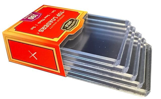 YOU PICK!! CBG Top Loaders Standard 60 100 140 190 240 pt Sleeves Team Bags