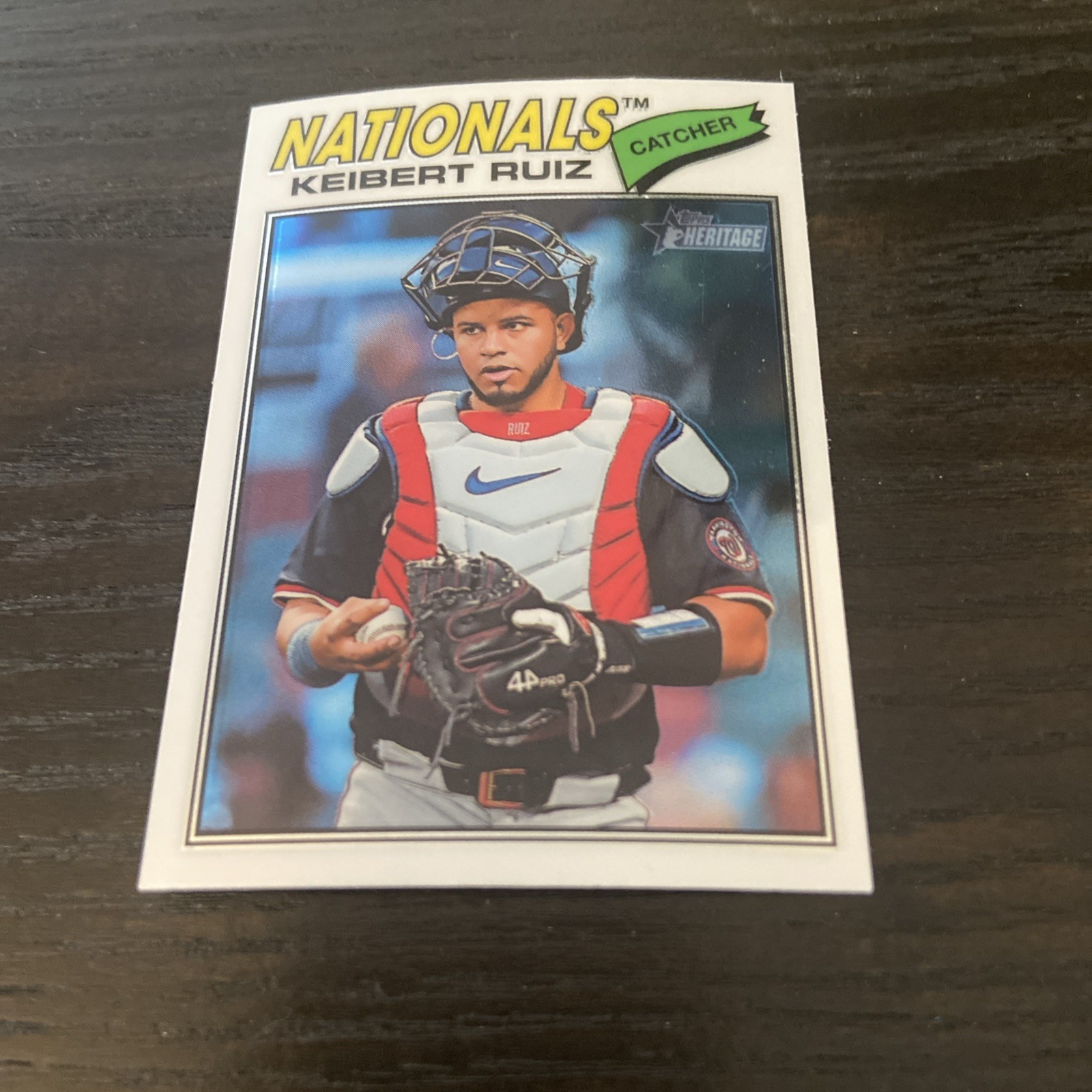 2026 Topps Heritage #201 Keibert Ruiz Chrome