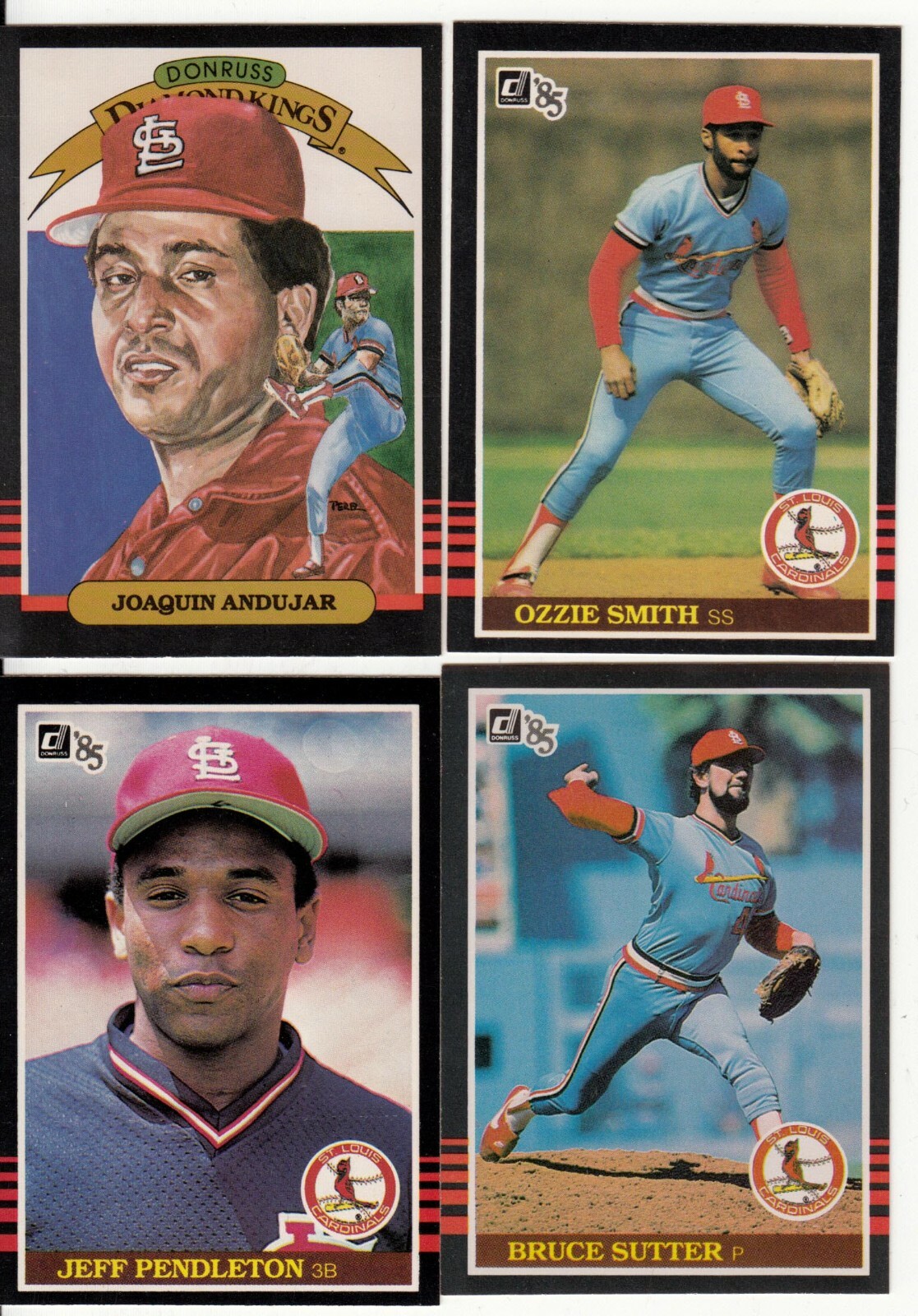 1985 Donruss Baseball MLB cards – Pick your Team Set