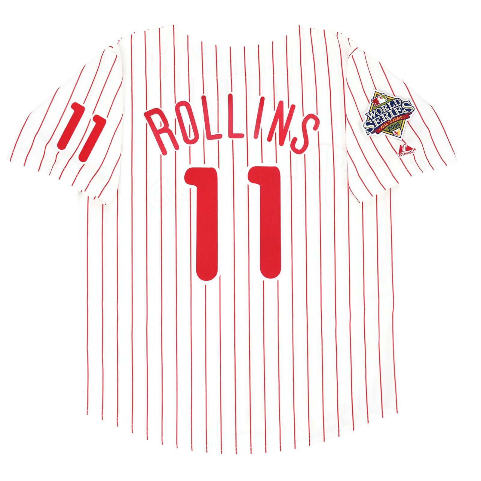 Jimmy Rollins 2008 Philadelphia Phillies World Series Home/Road/Alt Men’s Jersey