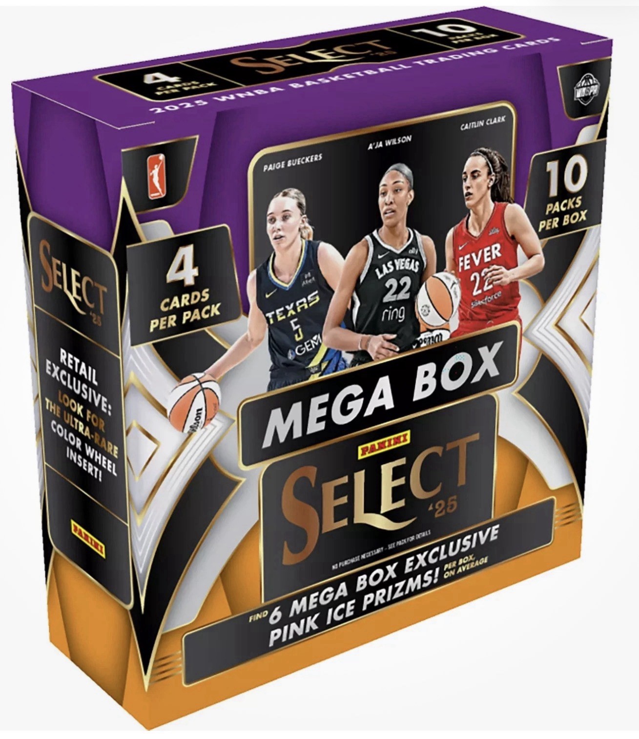 2025 Panini Select WNBA Basketball Mega Box